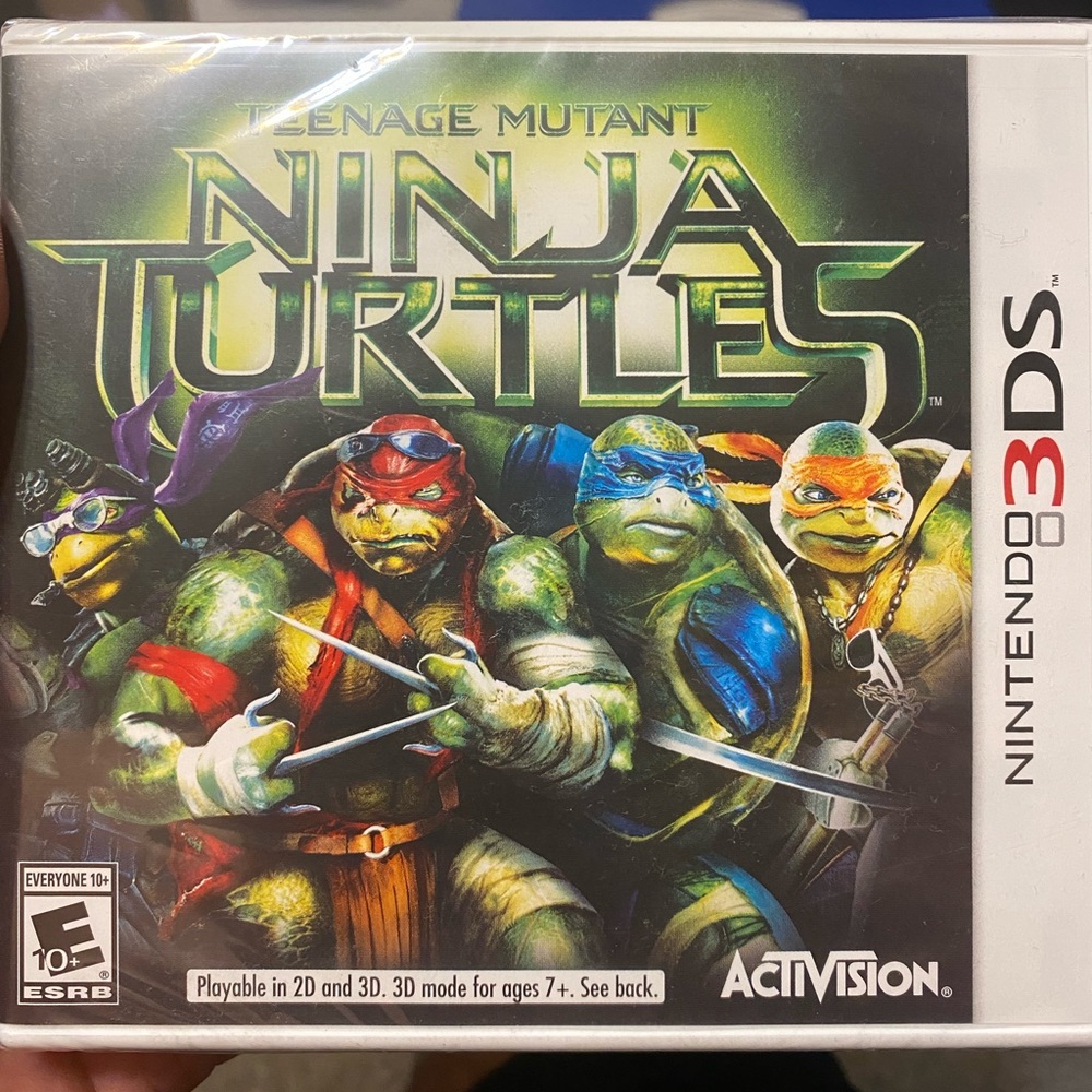 Teenage Mutant Ninja Turtles Nintendo 3DS Game